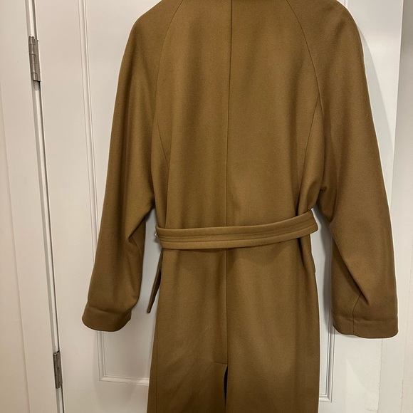 Camel Brown Long Coat - Picture 3 of 3